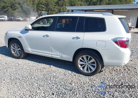 2008 Toyota Highlander Hybrid из США, поврежденный, VIN JTEEW41A082019582